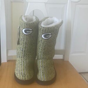 Green Bay Packers Knit Boots
